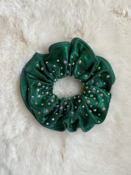 Chouchou strassé vert
