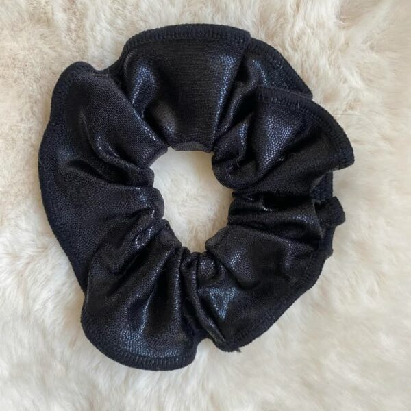 Chouchou noir brillant