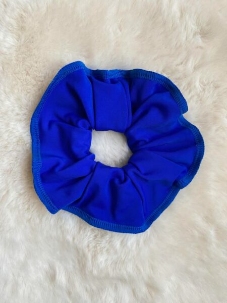 Chouchou bleu électrique
