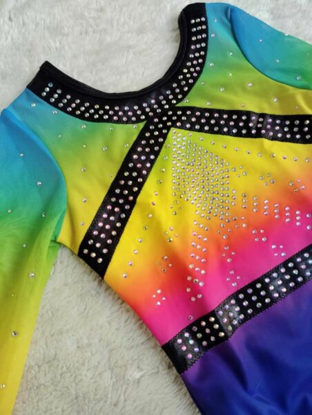 Justaucorps RC Leotards arc en ciel – Image 2