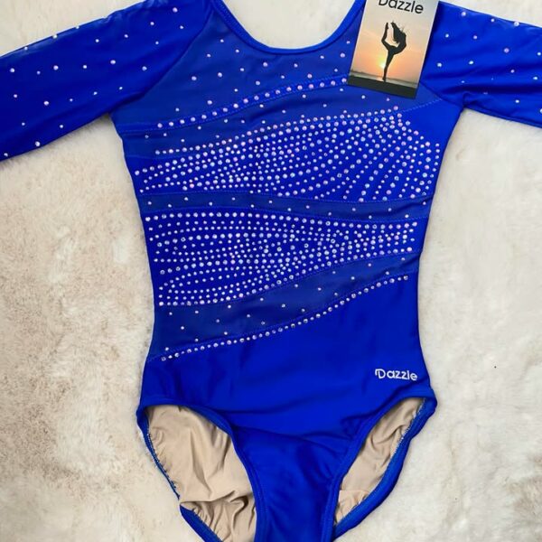 Justaucorps Dazzle bleu électrique