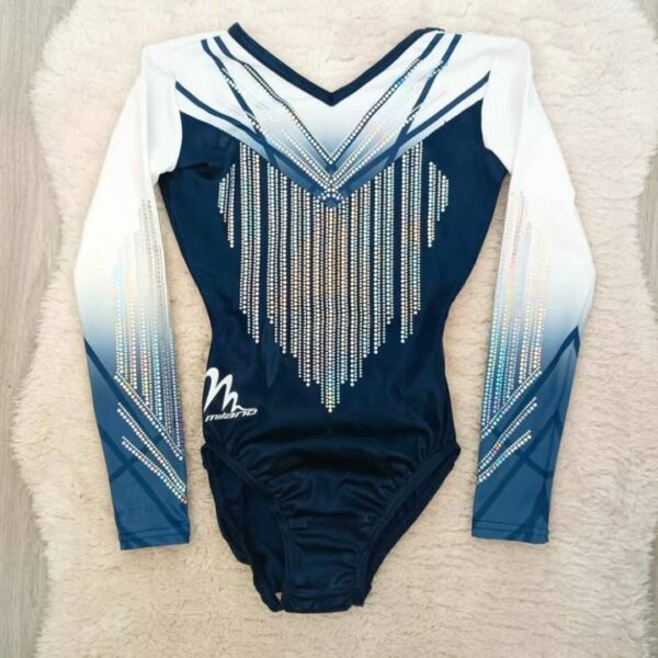 Justaucorps Milano marine & blanc