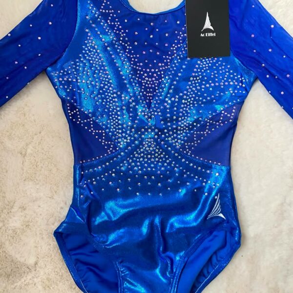 Justaucorps AC Eiffel bleu électrique