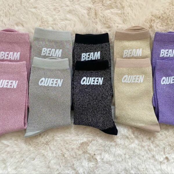 Chaussettes pailletées Beam Queen