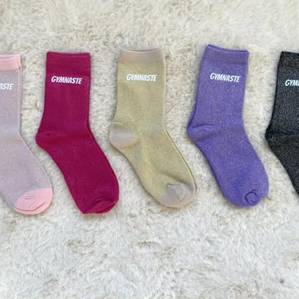 Accessoires gymnastique chaussettes pailletées gymnaste