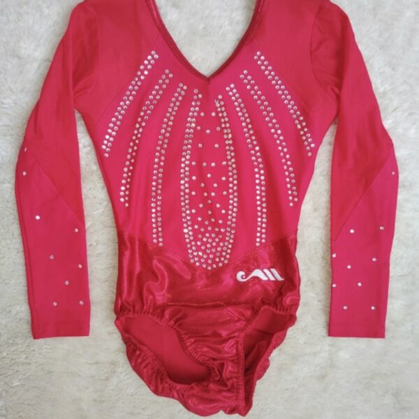 Justaucorps Moreau Rouge Intense