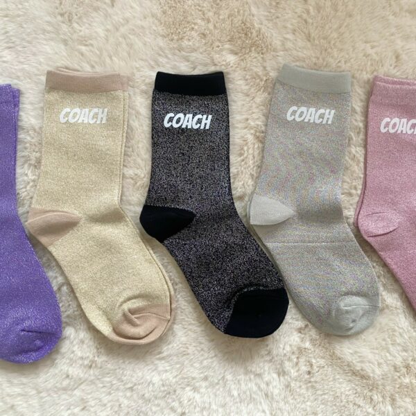Chaussettes Pailletées Coach