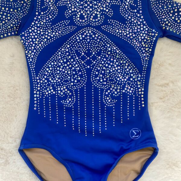 Justaucorps Eden Elite bleu électrique