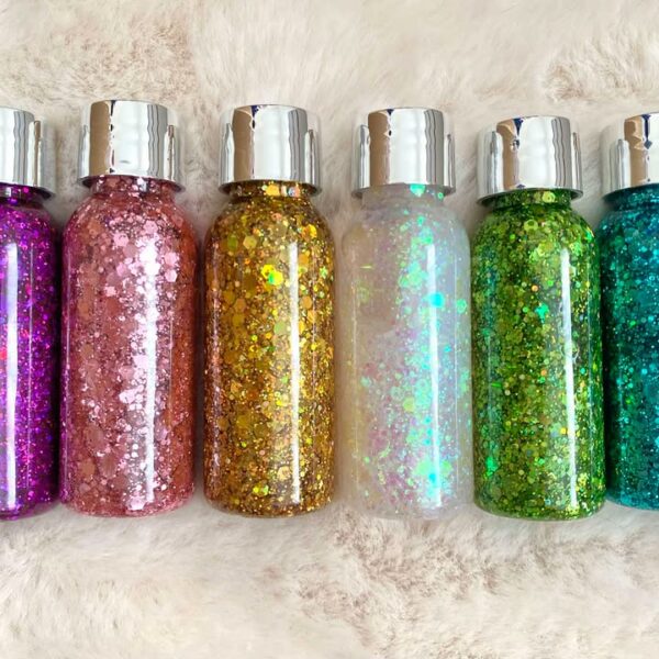 Gel pailleté pour les cheveux 35ml (1 coloris au choix)