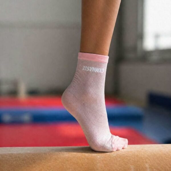 Accessoires gymnastique chaussettes pailletées gymnaste