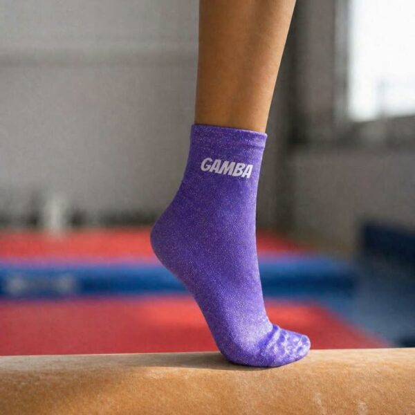 Accessoires gymnastique chaussettes pailletées gamba