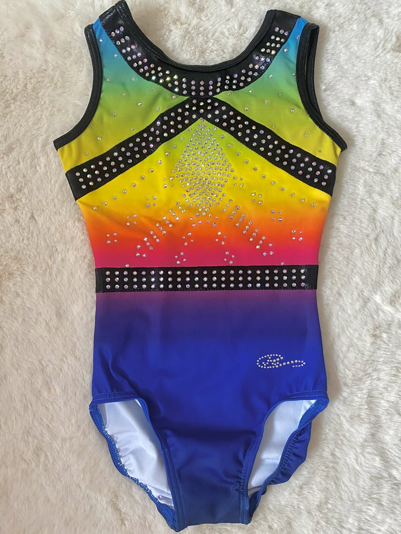 Justaucorps sans manche RC Leotards Rainbow
