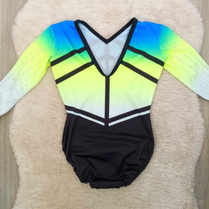 Justaucorps Milano Antheia Bleu Vert – Image 2